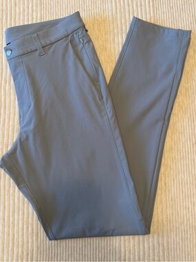 lululemon athletica Men's Slate Blue Chino-Style Pants